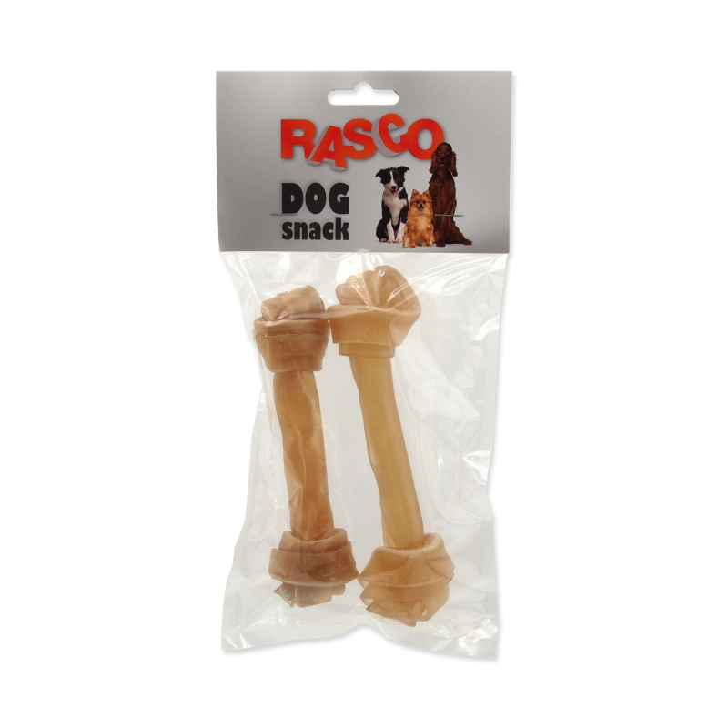 Uzle RASCO Dog buvolí 15 cm 2 ks