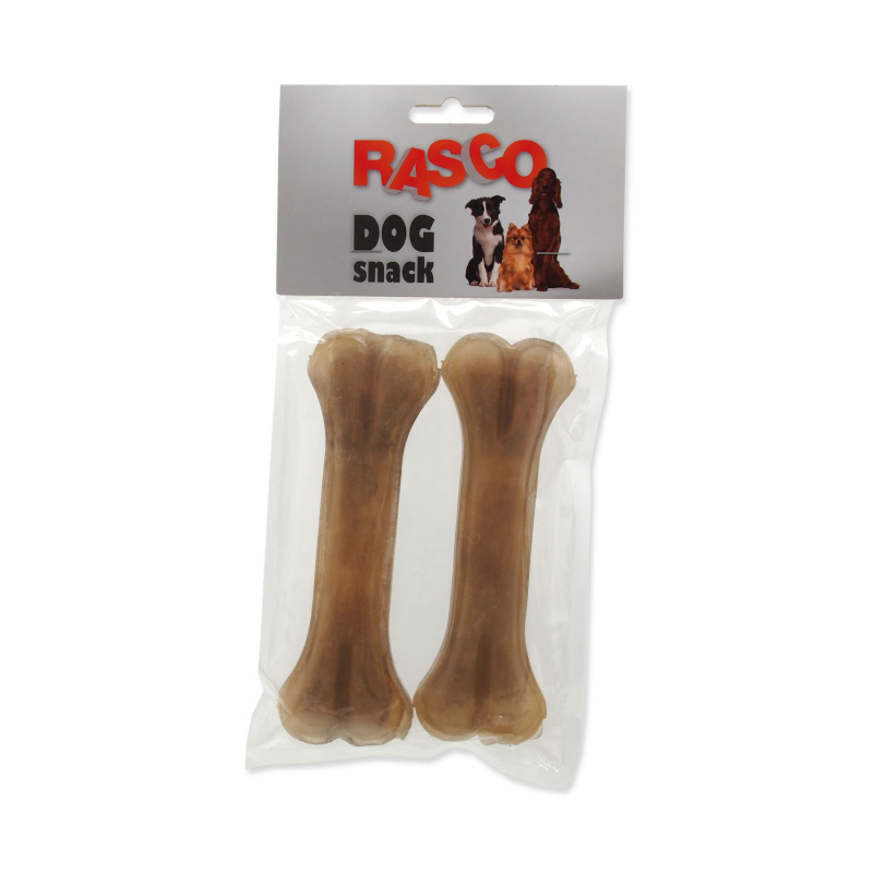 Kosti RASCO Dog buvolí 15 cm 2 ks