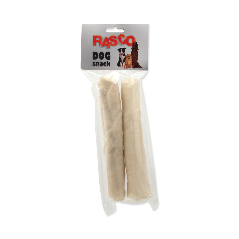 Tyčinky RASCO Dog buvolí bílé 20 cm 2 ks