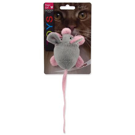 Hračka MC myška chrastící s catnip mix 22,5 cm