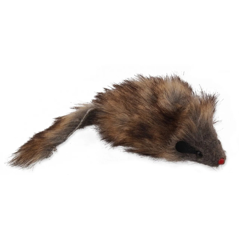 Hračka MC myš plyš Gigant s catnip 21 cm