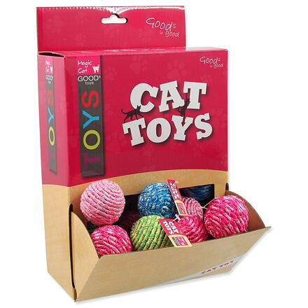 Hračky MAGIC CAT míček bavlněný 4 cm 45 ks