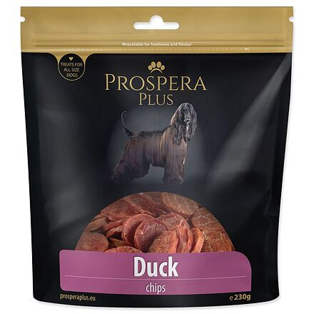Pochoutka PROSPERA Plus kolečka z kachního masa  230g