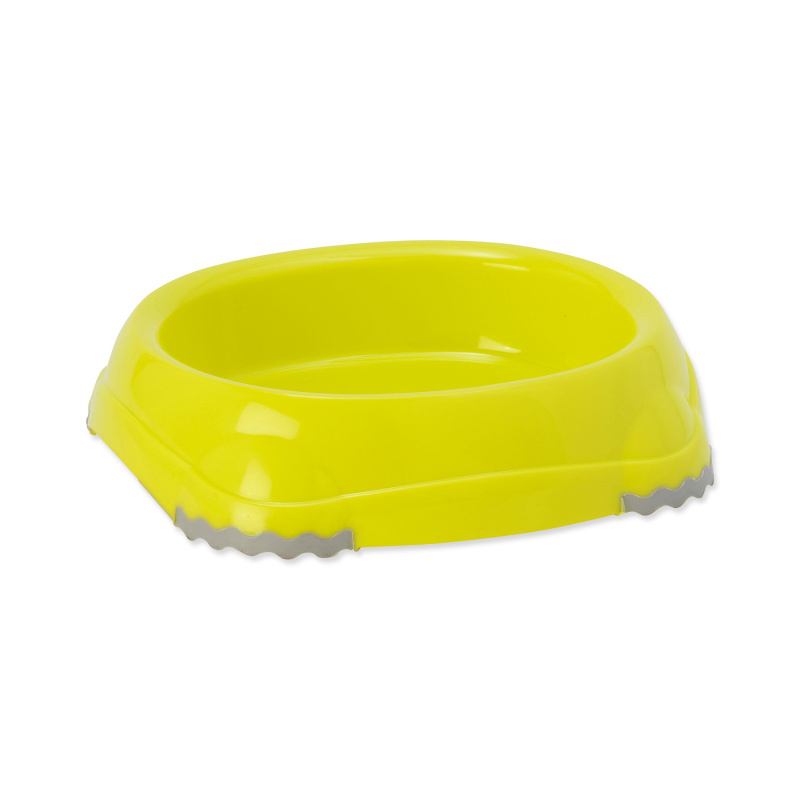 Miska MAGIC CAT plastová protiskluzová žlutá 15 cm 210 ml