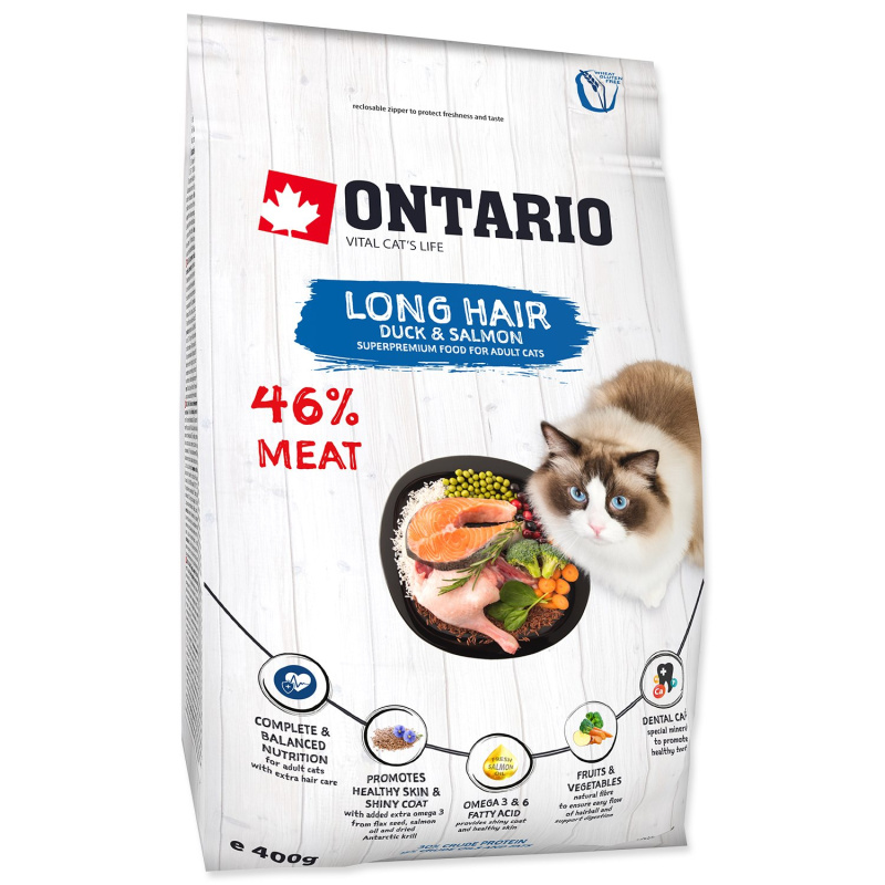 ONTARIO Cat Longhair 0,4 kg