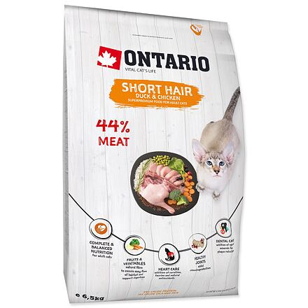 ONTARIO Cat Shorthair 6,5 kg + 6ks kapsiček ZDARMA