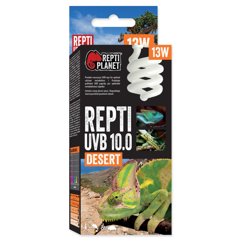 Žárovka REPTI PLANET Repti UVB 10.0 13 W
