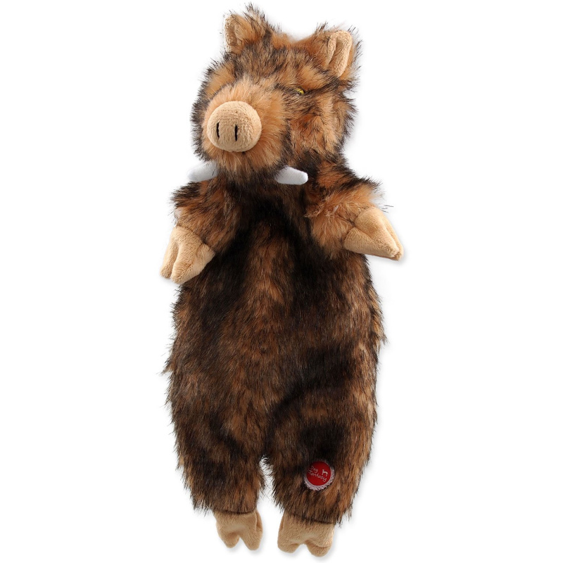 Hračka DOG FANTASY Skinneeez divočák plyšový  34 cm