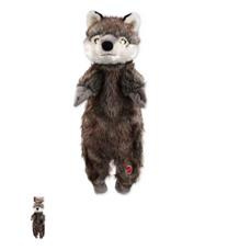 Hračka DOG FANTASY Skinneeez vlk plyšový 50 cm 