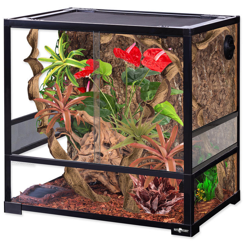 Terárium REPTI PLANET sestavitelné 60 x 45 x 60 cm !!! POUZE OSOBNÍ ODBĚR !!! 1ks