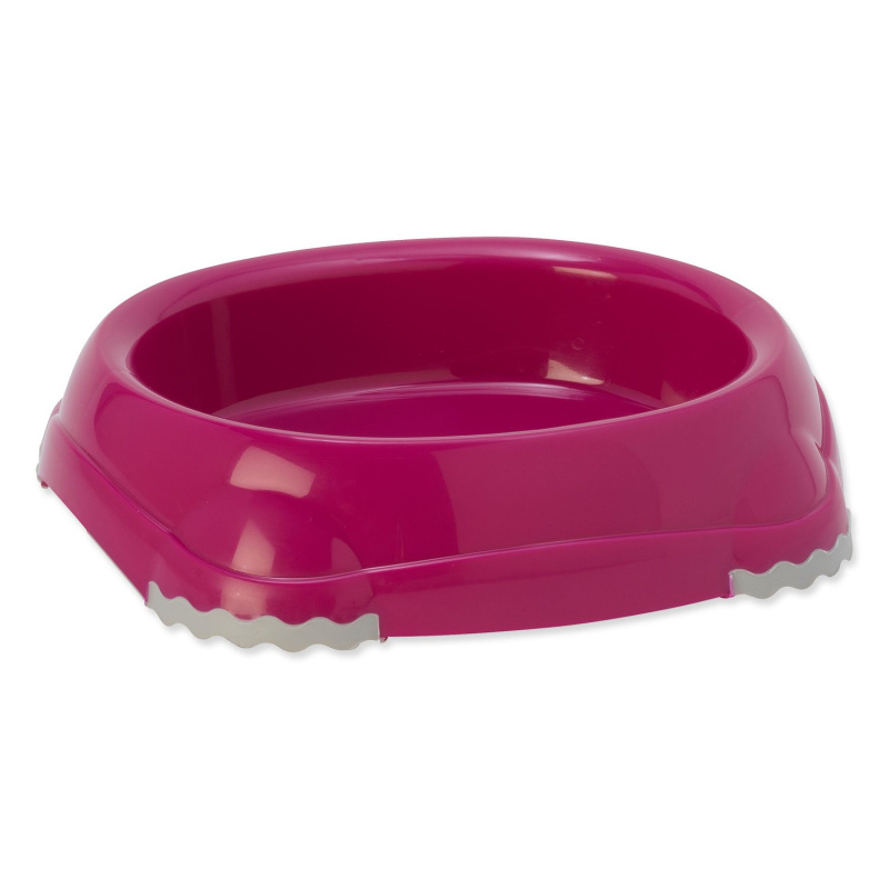Miska MAGIC CAT plastová s protiskluzem růžová 15 cm 210 ml