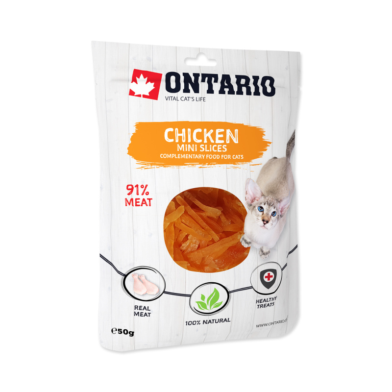 Pochoutka ONTARIO kuřecí mini kousky 50 g