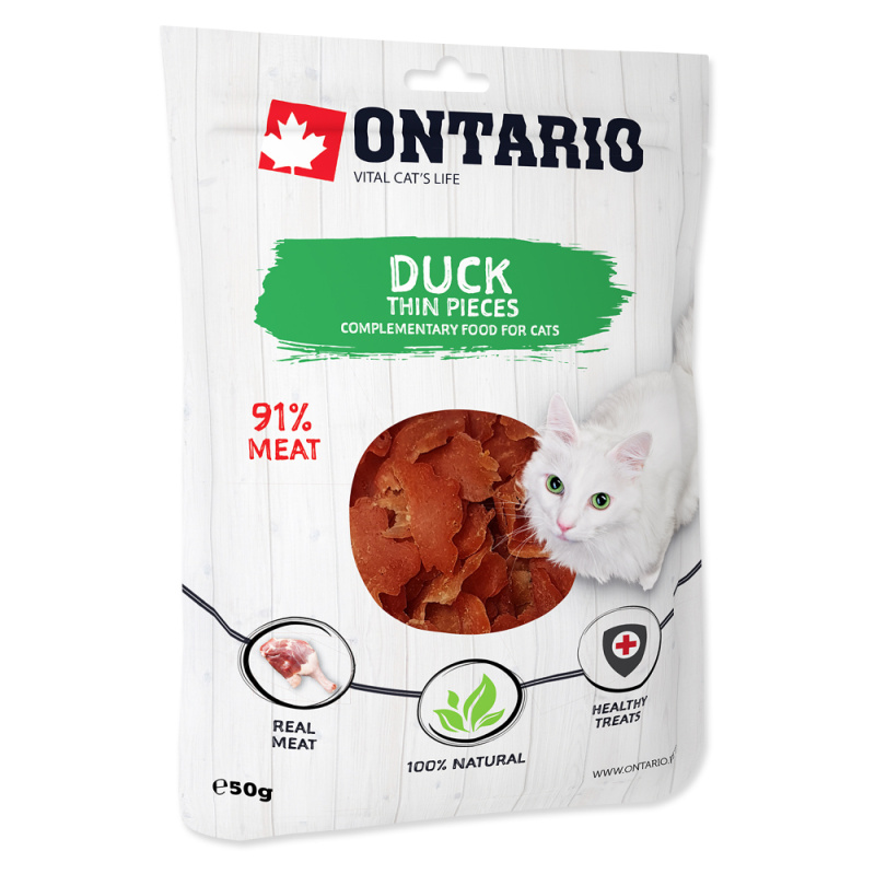 Pochoutka ONTARIO kachní tenké plátky 50 g