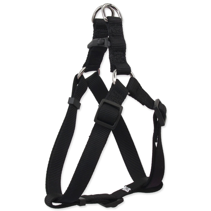 Postroj DOG FANTASY Classic černý M 1 ks