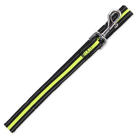 Vodítko DOG FANTASY Neoprene limetka S 1 ks