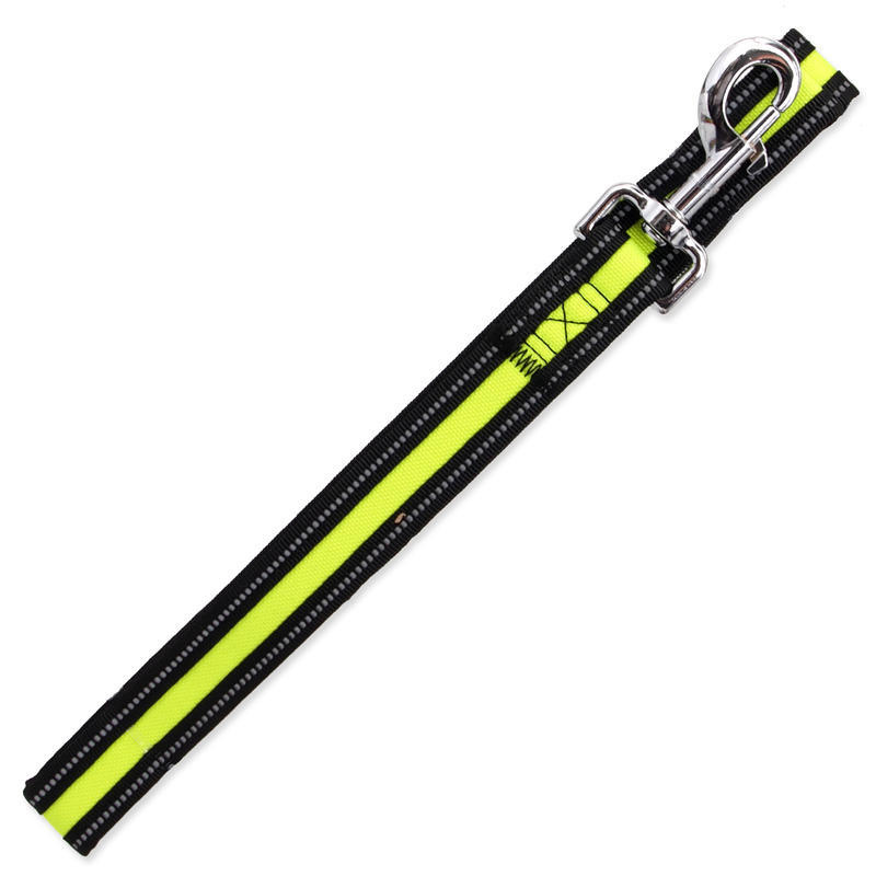 Vodítko DOG FANTASY Neoprene limetka M/L 1 ks