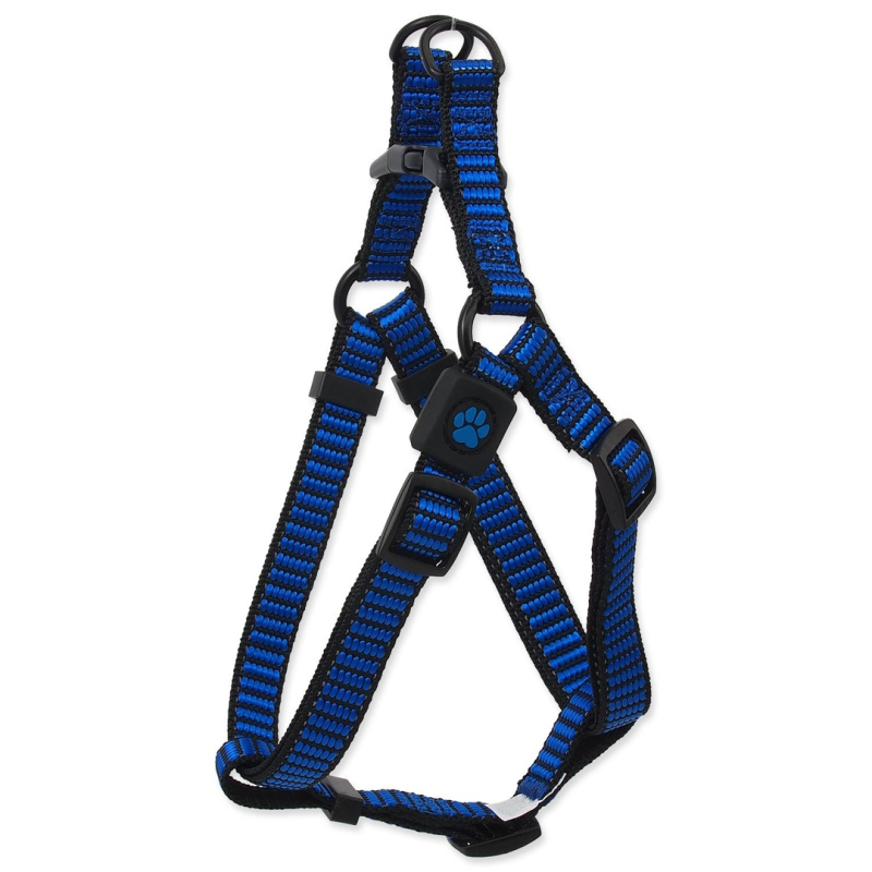 Postroj ACTIVE DOG Premium modrý M 1 ks