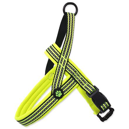 Postroj ACTIVE DOG Neoprene limetka L 1 ks