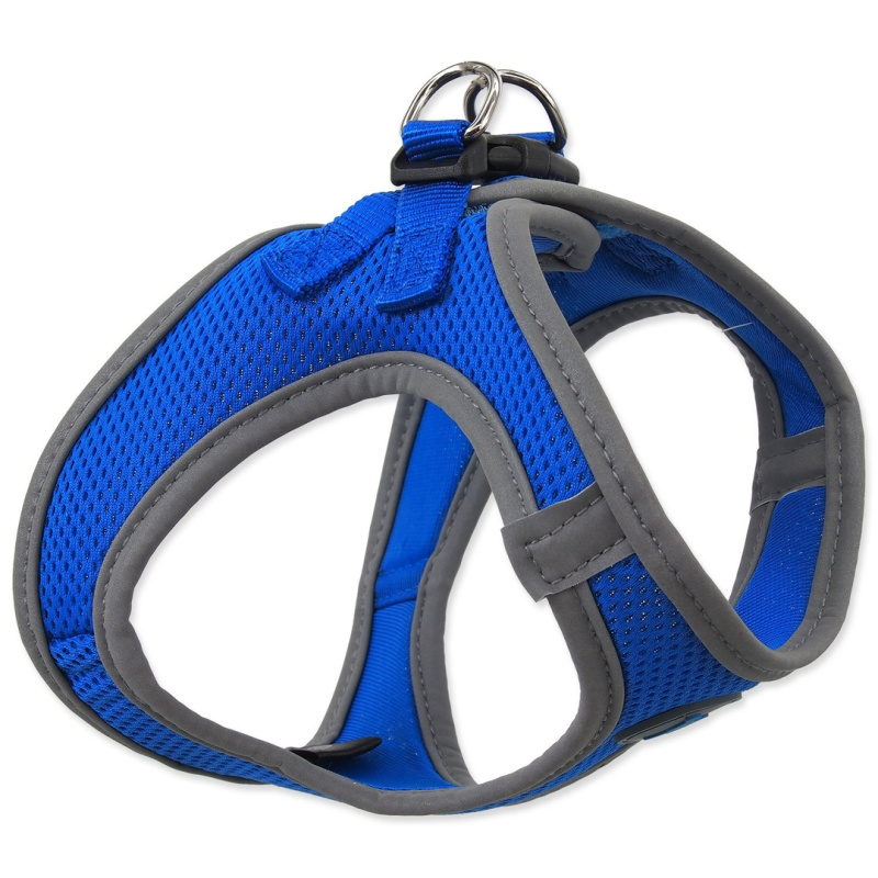 Postroj DOG FANTASY Puppy modrý S 1 ks