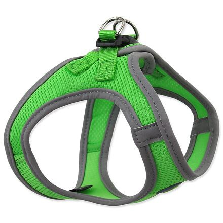 Postroj DOG FANTASY Puppy limetka S 1 ks