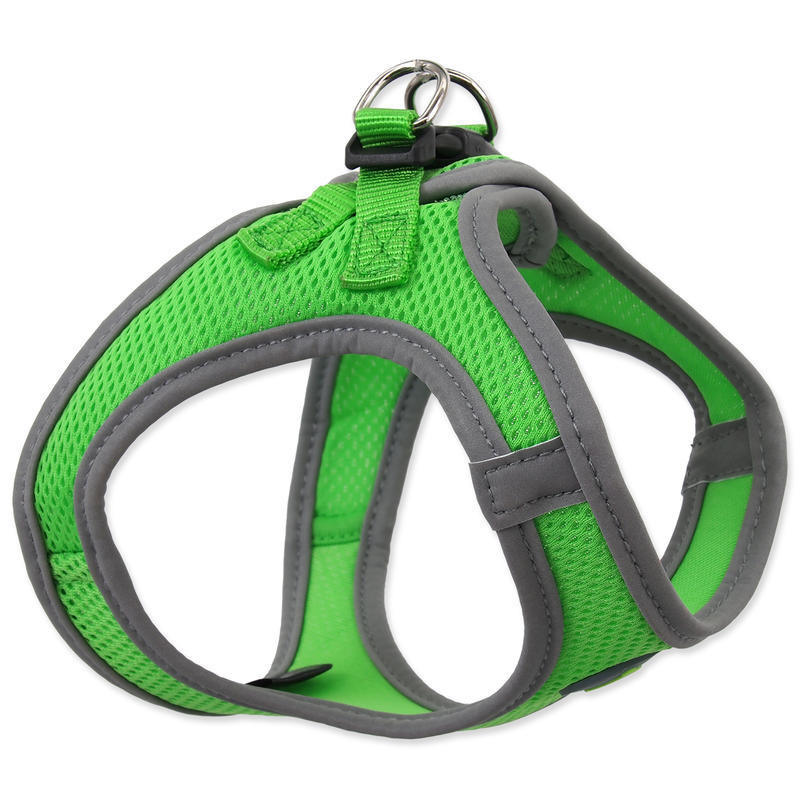 Postroj DOG FANTASY Puppy limetka M 1 ks