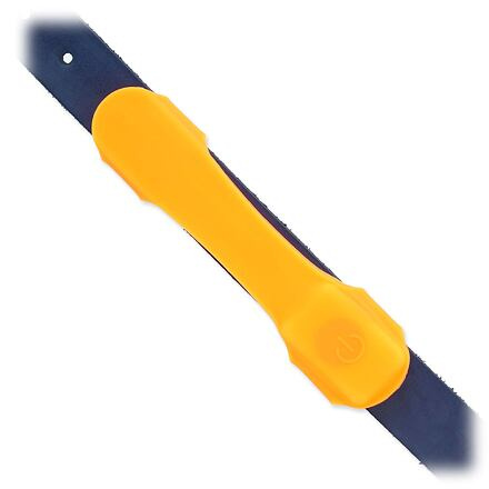 Návlek DOG FANTASY LED svítící oranžový 1 ks