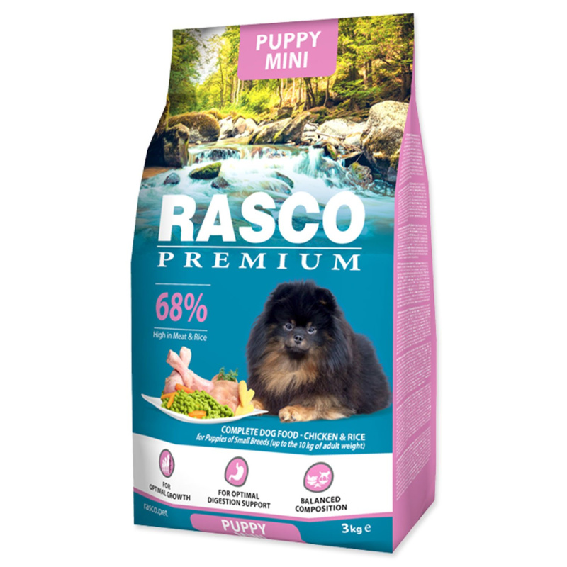 RASCO Premium Puppy / Junior Small  3 kg