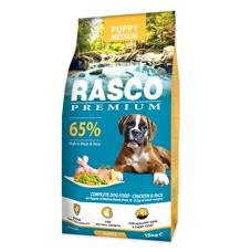 RASCO Premium Puppy / Junior Medium 15 kg+pochoutka 230g ZDARMA