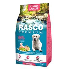 RASCO Premium Puppy / Junior Large 15 kg+pochoutka 230g ZDARMA