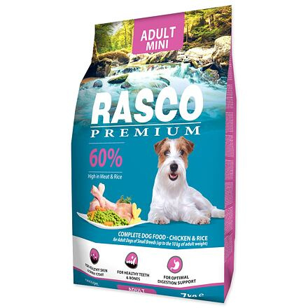 RASCO Premium Adult Small 7 kg+pochoutka 230g ZDARMA