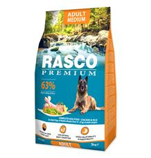 RASCO Premium Adult Medium  15 kg+pochoutka 230g ZDARMA