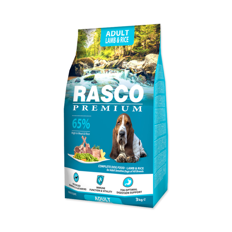 RASCO Premium Adult Lamb & Rice  3 kg