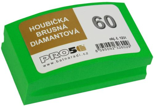 PRO5 | Diamantová brusná houbička 100 × 55 mm P60