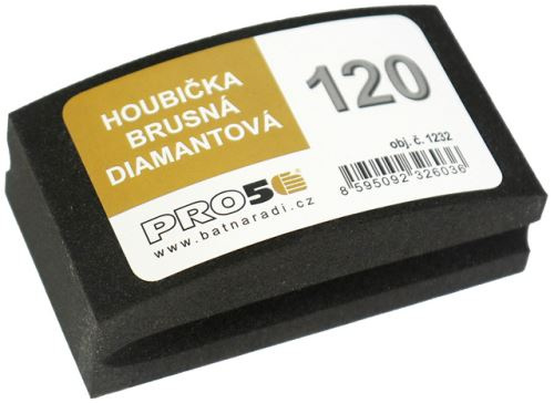 PRO5 | Diamantová brusná houbička 100 × 55 mm P120 – jemné broušení