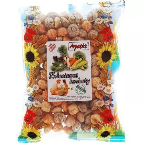 Apetit krmivo zeleninové krokety 120g
