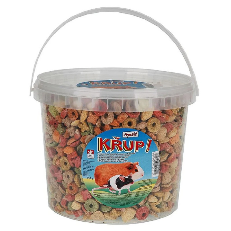 Apetit - křup (kbelík) - krmivo pro hlodavce, 1150g