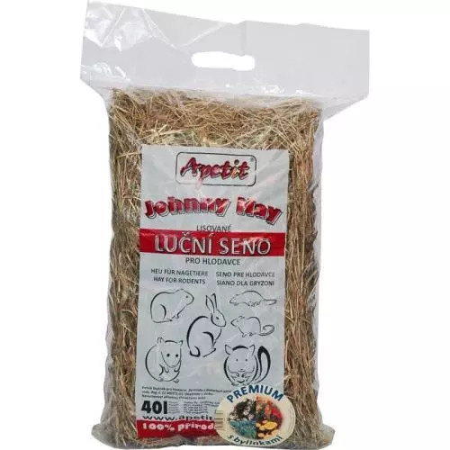 Apetit johnny hay luční seno s bylinkami 800g