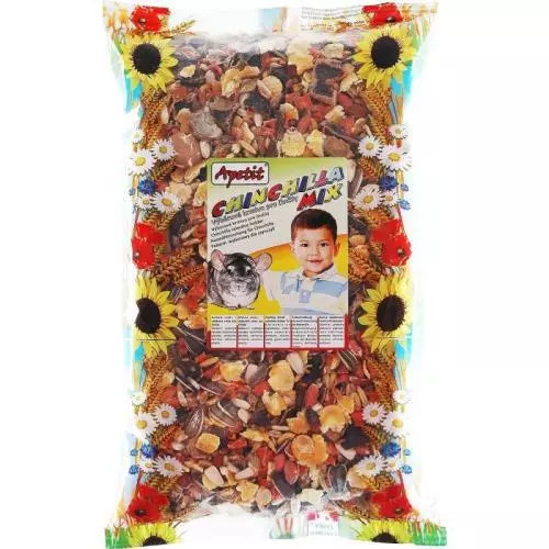 Apetit krmivo činčila mix 800g