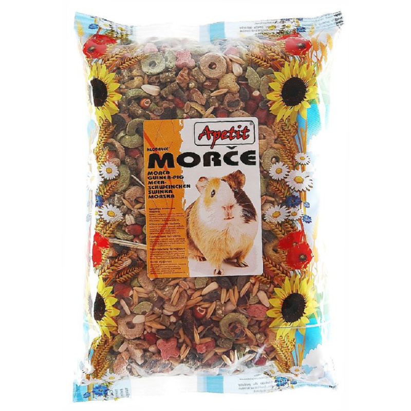 Krmivo Apetit morče (hlodavec), 6x 800g, cena za 1ks 6011