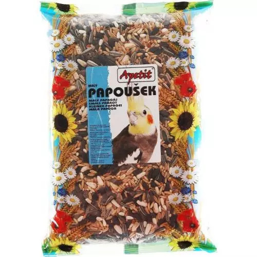 Apetit malý papoušek, 6x 800g, cena za 1ks