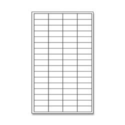 Print etikety - 48,5 × 16,9 mm, bílé, 6800 etiket