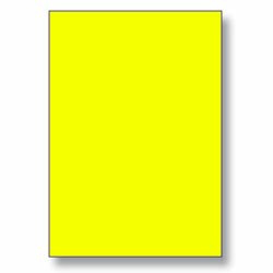 Rayfilm - samolepicí etikety - 210×297 mm, 100 etiket, žluté