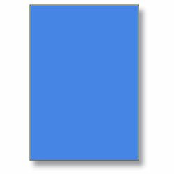 Rayfilm - samolepicí etikety - 210×297 mm, 100 etiket, modré