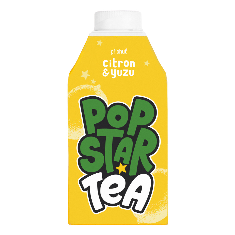 Popstar Tea Ledový čaj s příchutí citronu a yuzu