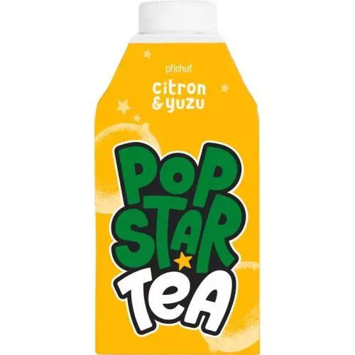 Popstar Tea Ledový čaj s příchutí citronu a yuzu
