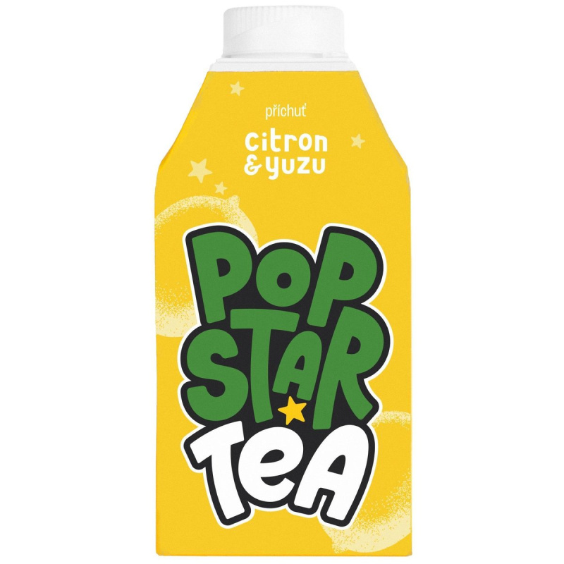 Popstar Tea Ledový čaj s příchutí citronu a yuzu