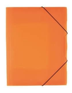 aro Desky s gumou 3chlopně PP oranžové 5 ks