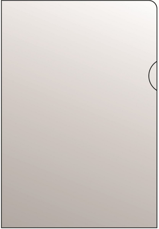 Průhledný obal A5 - "L" PVC čirý, 120mic.