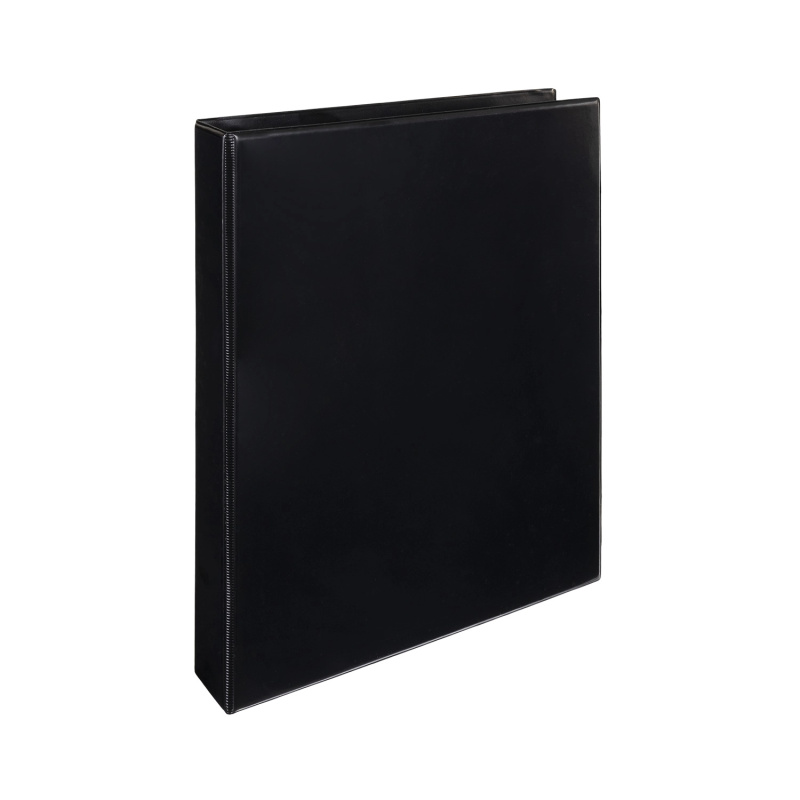Prezentační pořadač Karton P+P - A4, čtyřkroužkový, hřbet 4,8 cm, D 30 mm, černý