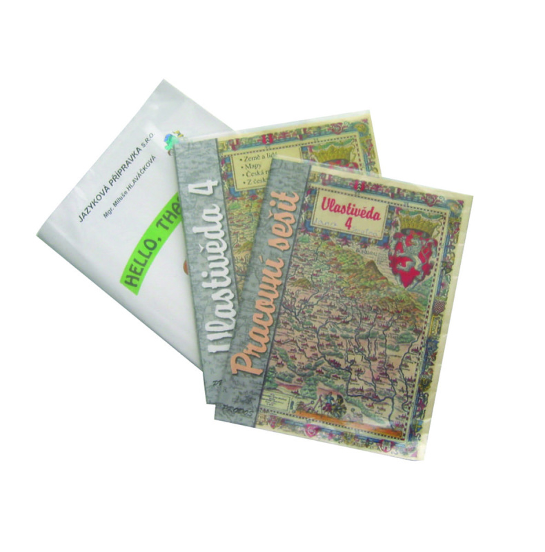 Obal na knihy transparentní